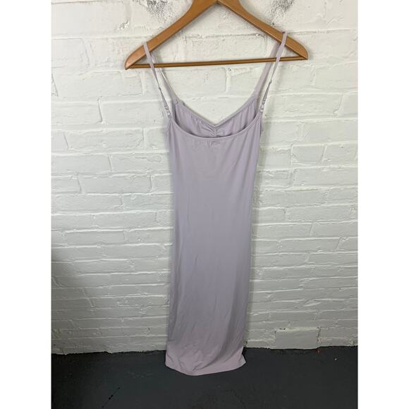 My Mum Made It Women's Twist Stretch Tank Midi Dress Sleeveless Purple Size S - Picture 3 of 5